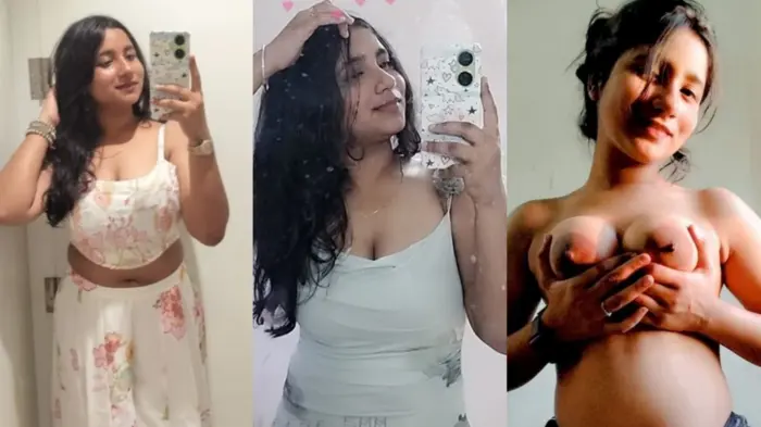 Cute Bigboobs Sexy Gf Rubbing Pussy