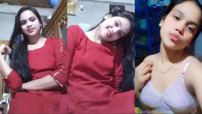 Bengali Slim Sexy Wife Teasing Naked