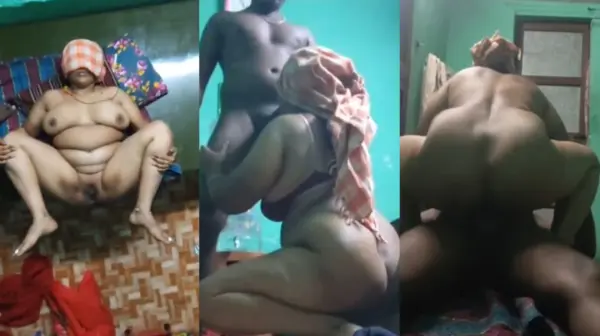 Tamil Aunty Blowjob and Fucking